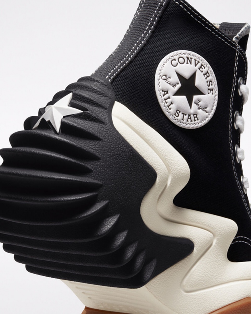 Converse Run Star Motion CX Plateforme Noir Blanche | FB9154876