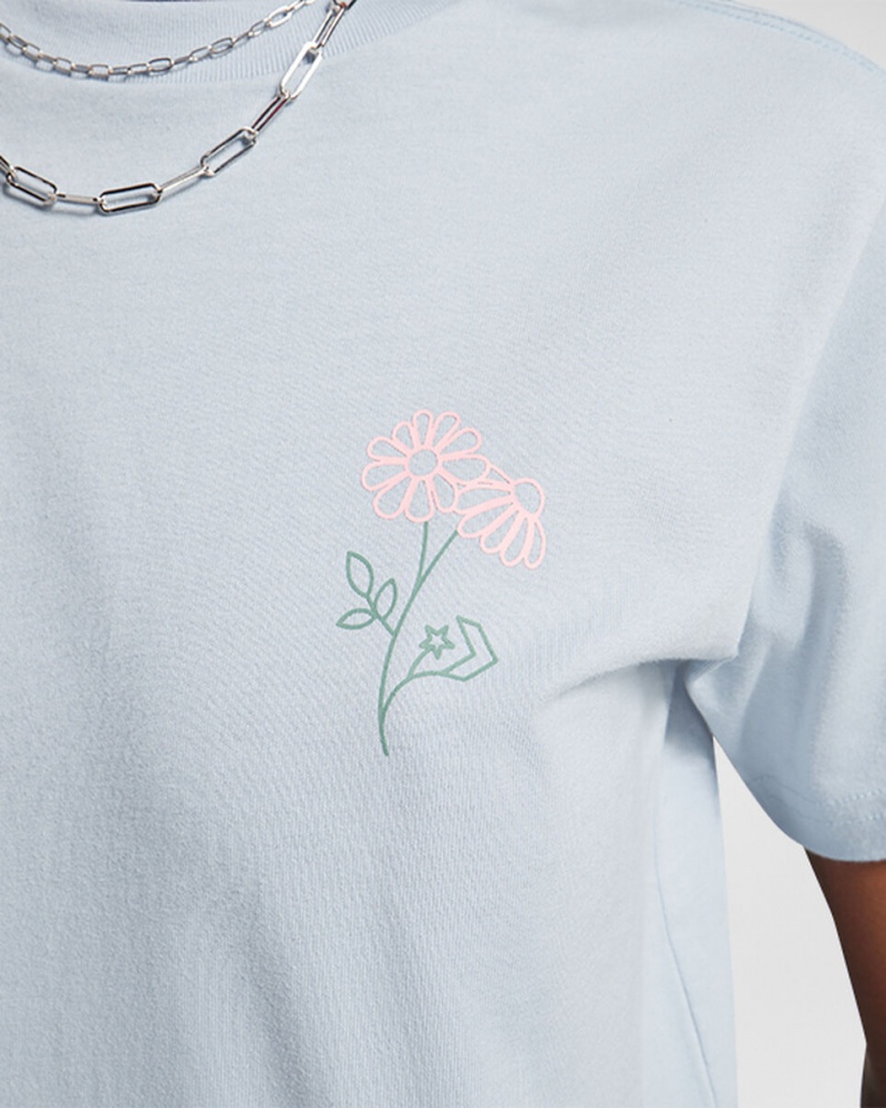 Converse Spring Blooms T-Shirt Grise | YC9472853