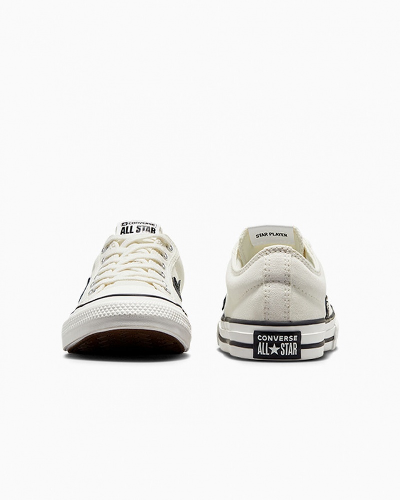 Converse Star Player 76 Blanche Noir | FG1768049