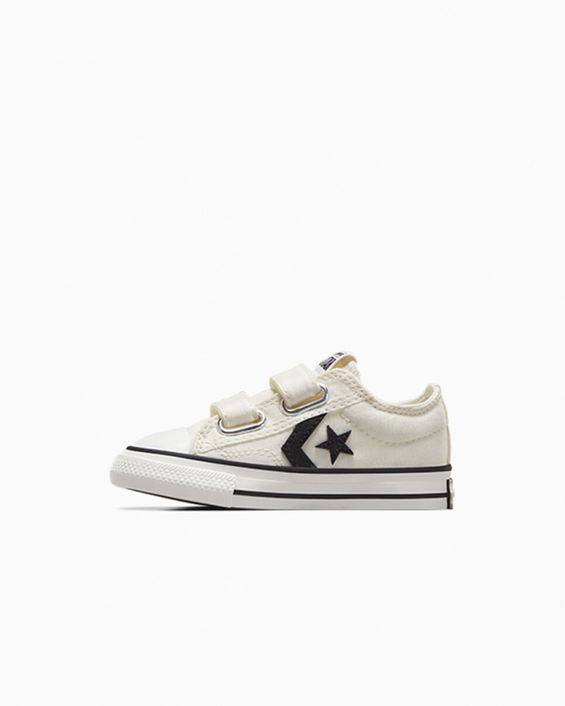 Converse Star Player 76 Easy-On Blanche Noir | EG5243970