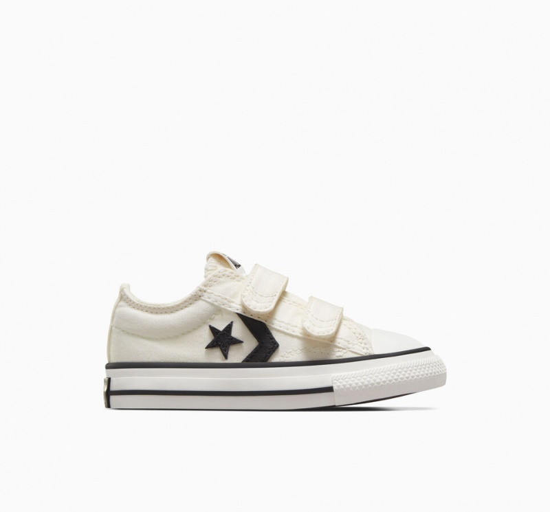 Converse Star Player 76 Easy-On Blanche Noir | EG5243970